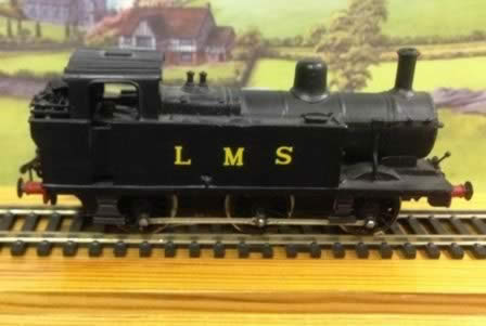 Kit Built: OO Gauge: LMS Jinty Locomotive In LMS Black