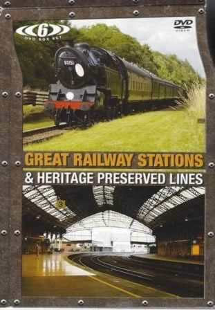 Great Railway Stations-Heritage Preserved Lines - 6 DVD Boxed Set