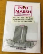 P&D Marsh: N Gauge: GWR 12 Ton End Door Coal Wagon Conversion Kit