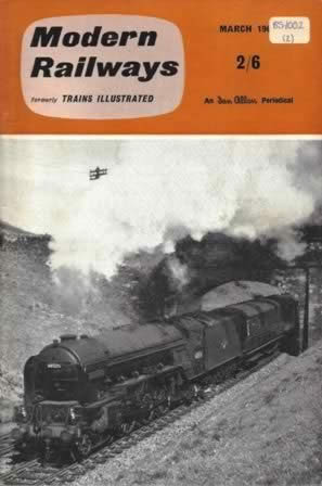 Modern Railways Magazine Mar 1962