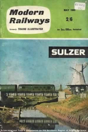 Modern Railways Magazine May 1962