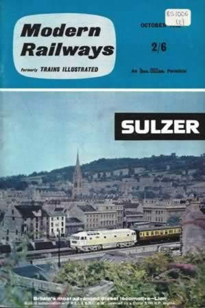 Modern Railways Magazine Oct 1962
