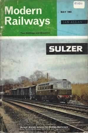 Modern Railways Magazine May 1963