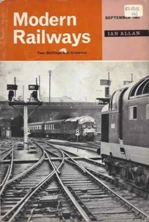 Modern Railways Magazine Sep 1963