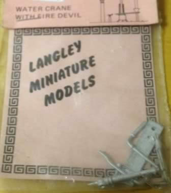 Langley: N Gauge: Water Crane & Fire Devil