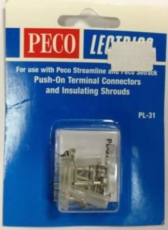 Peco: Lectrics: Connectors/Shrouds