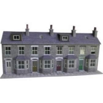 Metcalfe Low Relief Terraced House Fronts In Stone