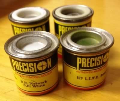 Precision Paint 14ml tinlets: LBSCR Stroudley's Improved Engine Green (Yellow Ochre)