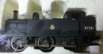 Hornby: OO Gauge: BR 0-6-OT Class 3f 47281 Locomotive (Weathered)