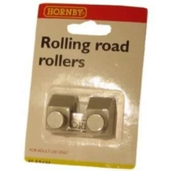 Hornby: OO Gauge: Rolling Road Spare Rollers (Pack of 2) - for use with R8211