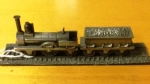 Royal Hampshire: Pewter Ornamental Model: GNR Locomotive 1848 Model