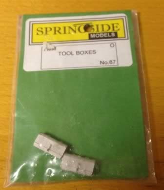 Springside: O Gauge: Tool Boxes