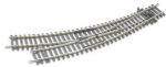 Peco: OO Gauge: Curved Double Radius Right Hand Turnout