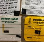 Jackson-Evans: OO Gauge: 1234 GWR/BR Cabside Number Plate.