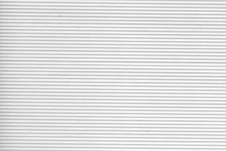 Slater's: Embossed Plastikard 300x174mm - 4mm Scale Corrugations White