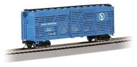 Bachmann: HO Gauge: 40' Stock Car Great Northern, E-Z Track System