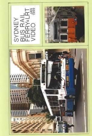 Sydney Bus Rail Ferry-LRT Video Jan 1999