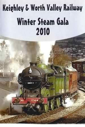 Keighley-Worth Valley Railway. Winter Steam Gala 2010