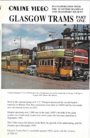 Online Video: Glasgow Trams Part One