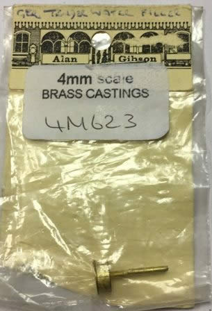 Alan Gibson: OO Gauge: 4mm Brass Castings GER Tender Water Tank Filler