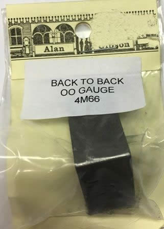 Alan Gibson: OO Gauge: Back To Back Gauge OO Finescale 14.8mm