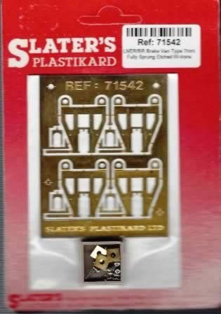 Slater's: O Gauge: LNER/BR Brake Van Type Sprung W Iron