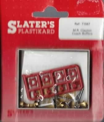 Slater's: O Gauge: MR Clayton Coach Buffers