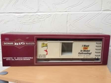Bachmann: G Scale: The Original Big Haulers: 'G' Box Wagon Car
