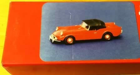 South Eastern Finecast: O Gauge: Daimler Dark SP250 Car White Metal Kit