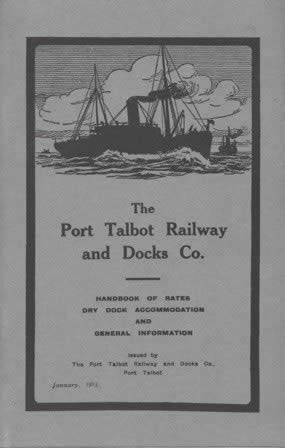 The Port Talbot Railway And Docks Co Rates Handbook