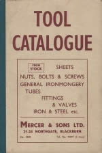Tool Catalogue - Mercer & Sons