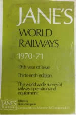 Jane's World Railways 1970-1971