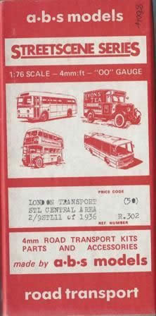 A B S Models: OO Gauge: L.T. 