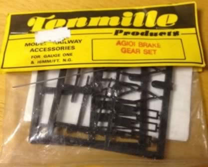 Tenmille Products: Gauge One : AG101 Brake Gear Set