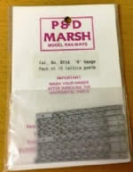 P&D Marsh: N Gauge: Lattice Posts