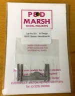 P&D Marsh: N Gauge: GWR Station Nameboards