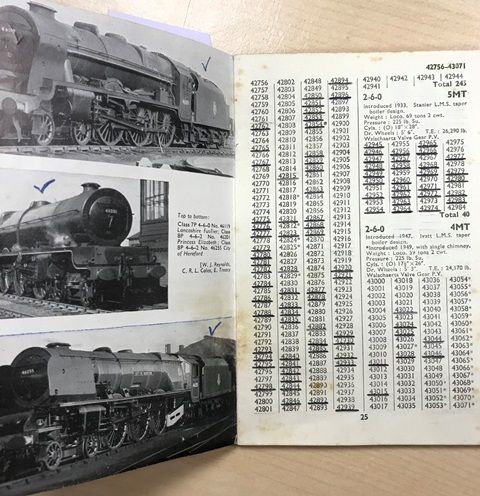 Ian Allan ABC British Railway Locomotives - London Midland Region Nos 40000-59999