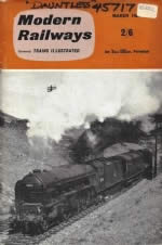 Modern Railways Magazine Mar 1962