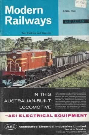 Modern Railways Magazine Apr 1963