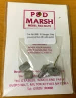 P&D Marsh: N Gauge: Gas Powered Forklift Truck With Pallet