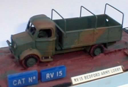 Springside: OO Gauge: Bedford W.D. Army Lorry Kit