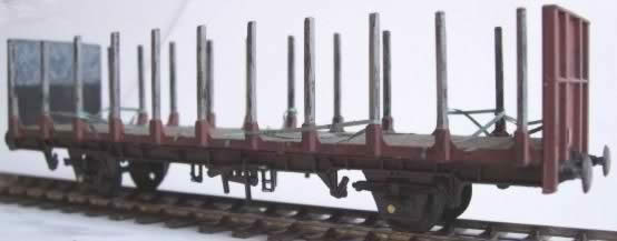 Cambrian: OO Gauge: BR OTA-A Timber Wagon