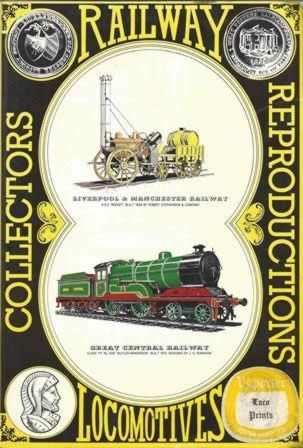 Railway Locomotives: Collectors Reproductions