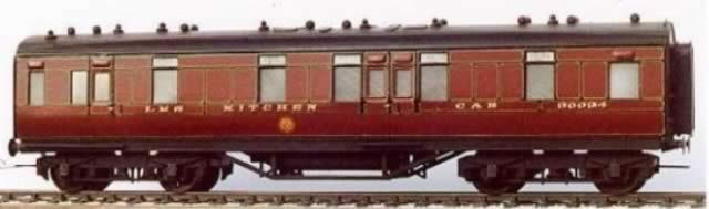 Comet: OO Gauge: LMS Standard Kitchen Car-Steel