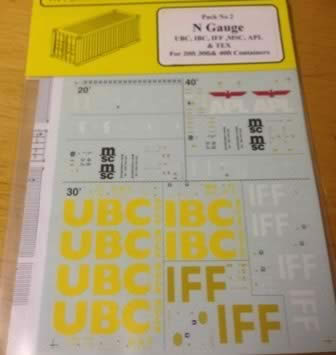 C-Rail: N Gauge: Transfers UBC, IBC, IFF, MC, APL & TEX