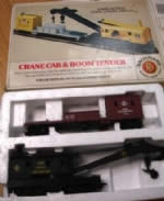 Bachmann: HO Scale: Crane Car & Boom Tender