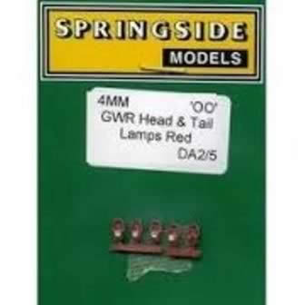 Springside: OO Gauge: GWR Head & Tail Lamps