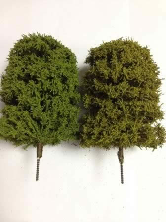 K&M: Height 125mm: Green Colour Tree