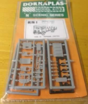 Donaplas: N Gauge: T'Croft Flatbed Lorry