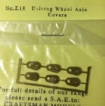 Craftsman: OO Gauge: Driving Wheel Centers For Romford Wheels